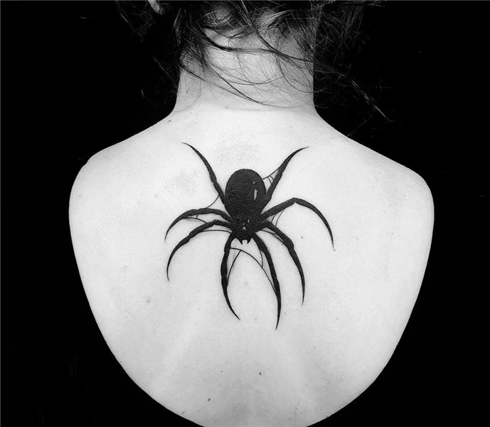 Black Widow tattoo by Roy Tsour Photo 30251