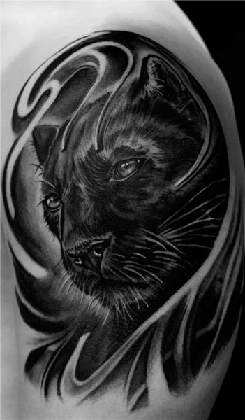 Black panther tattoo, Panther tattoo, Jaguar tattoo