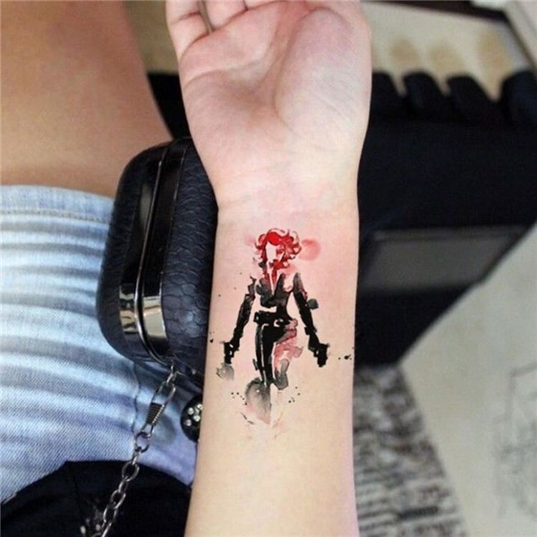 Black widow tattoo - Artofit