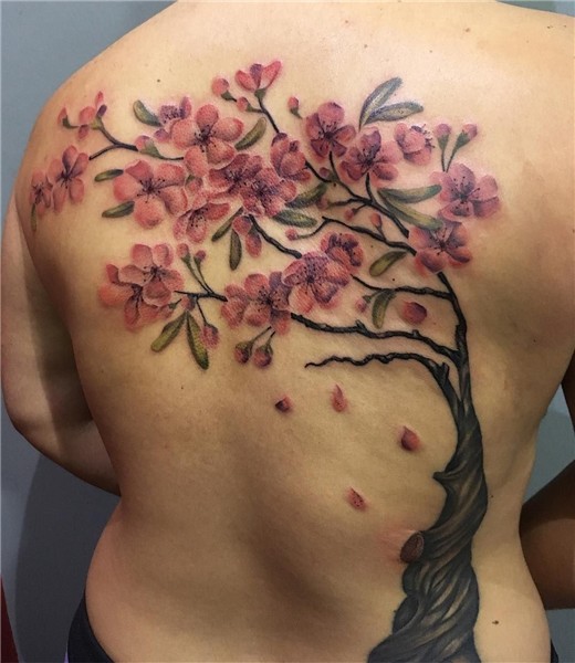 Blossom tattoo, Cherry blossom tattoo, Tree tattoo designs