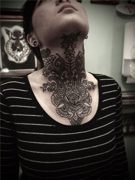 Body - Tattoo's - Guy Letatooer #neck tattoo - TattooViral.c