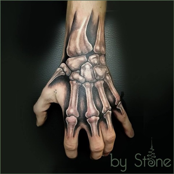#BoneHand #Bone #Hand #Tattoo 'Tattoo`s #men #knochenhand #r