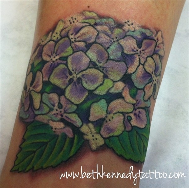 Botanical Tattoos Suffer For Your Vanity Hydrangea tattoo, B