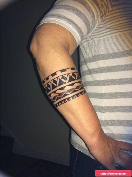 Bracelet tattoo - symbols and meanings Armband Tattoo #tatto