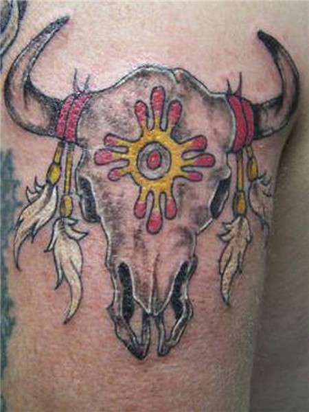 Bull skull designs tattoo - Tattoos Book - 65.000 Tattoos De