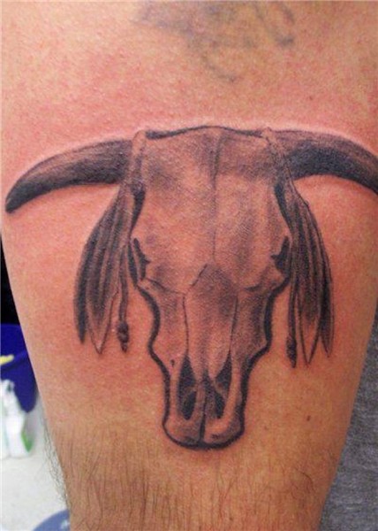 Bull skull tattoo design - Tattoos Book - 65.000 Tattoos Des