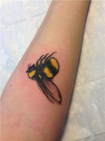 Bumble bee tattoo Bee tattoo, Bee tattoo meaning, Cherry tat