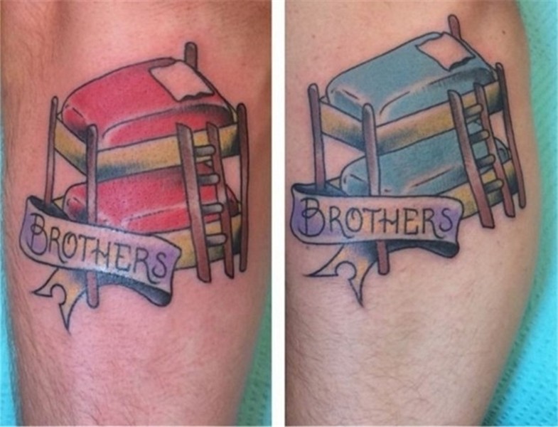 Bunk Bed Brothers Tattoo Idea