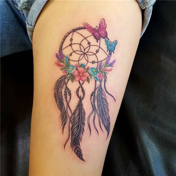Butterfly Dreamcatcher Tattoos * Arm Tattoo Sites