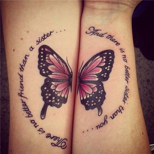 Butterfly Sister Tattoos * Arm Tattoo Sites