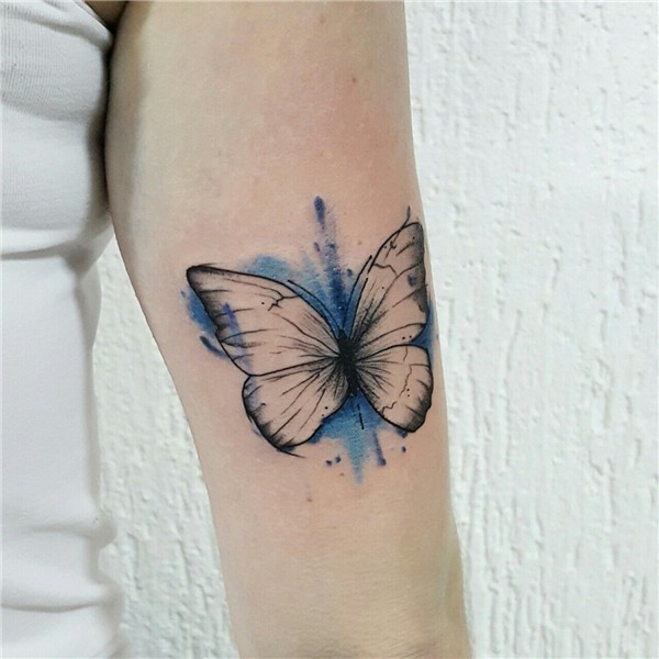 Butterfly #borboleta #watercolor #danibastostattoo #danibast