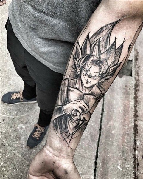 By Inne Tattoo. Z tattoo, Dragon ball tattoo, Dbz tattoo