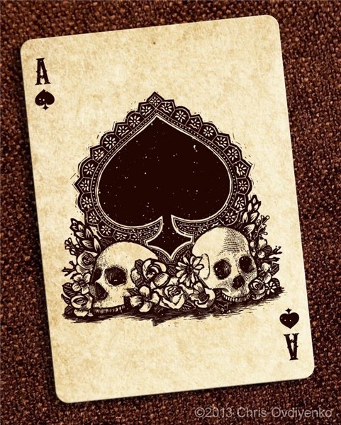 Calaveras - Playing cards inspired by the Day of the Dead Ca