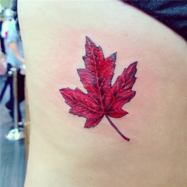 Canadian maple leaf Chef tattoo, Tattoos, Maple leaf tattoo