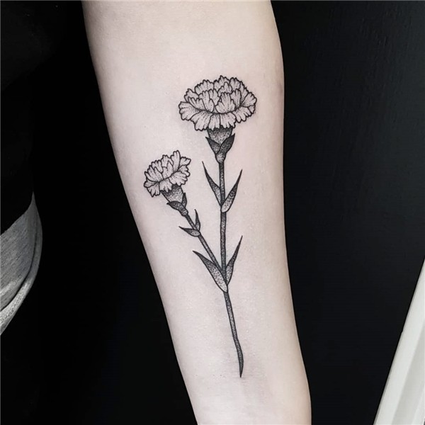 Carnation Flower Tattoo Best Tattoo Ideas Gallery