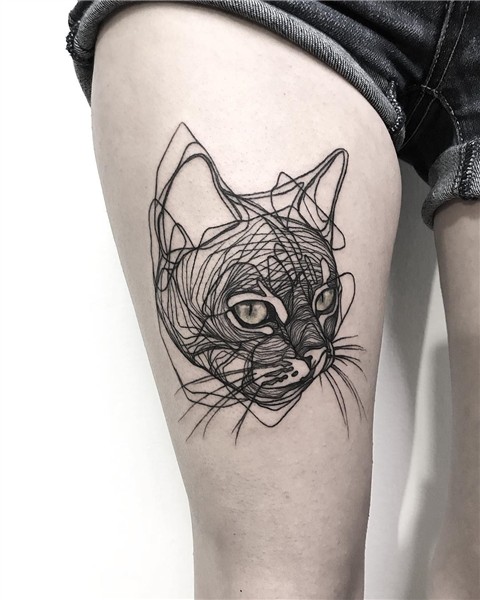 Cat Tattoo Designs & Meanings - Spiritual Luck (2019) - trac