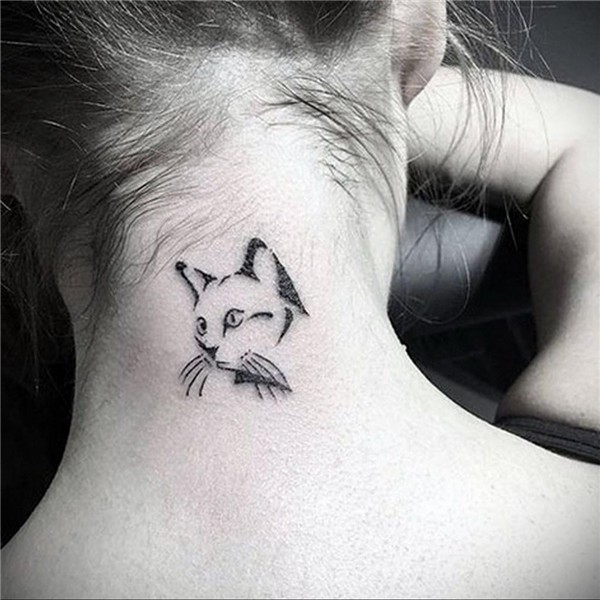 Cat tattoo: 7 meanings, 70 best photos and sketches for girl