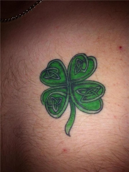 Celtic Tattoos Clover tattoos, Shamrock tattoos, Four leaf c