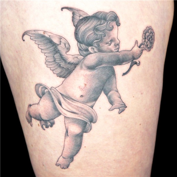 Cherub tattoo by Doom Kitten of Unkindness Art Tatouage ange