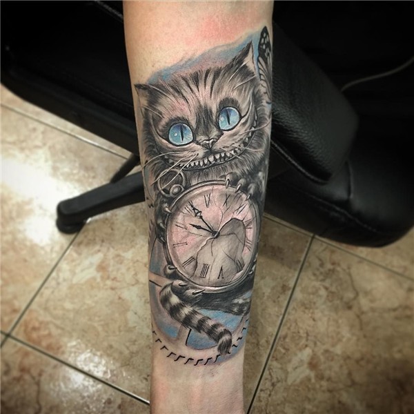 Cheshire Cat tattoo by Bachynskyi Denis Cheshire cat tattoo,