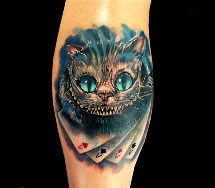 Cheshire Cat tattoo by Coen Mitchell Photo 14543