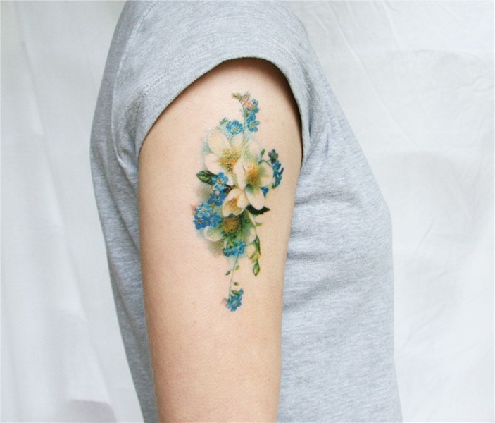 Choose Latest Floral Tattoo Designs & Set a New Fashion Tren
