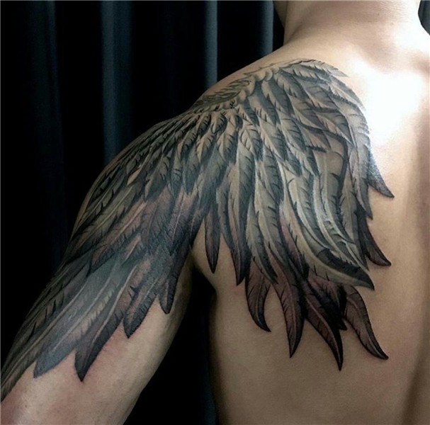 @Chronicink - Angel wing Wing tattoos on back, Wings tattoo,