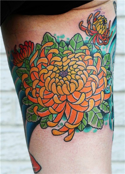 Chrysanthemum tattoos - Tattoo Ideas