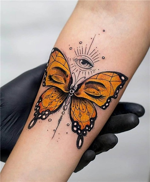 Closed Butterfly Tattoos * Arm Tattoo Sites