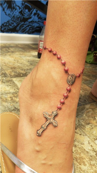 Colored Rosary Tattoos Rosary Tattoos Pictures and Images :