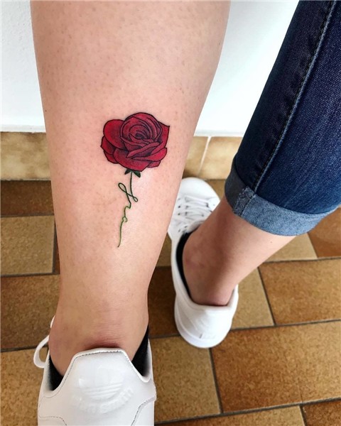 Commemorative... Rose tattoos for women, Small rose tattoo,