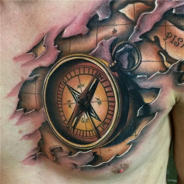 Compass Tattoo Symbolism & Meaning Gives True Direction - Ta