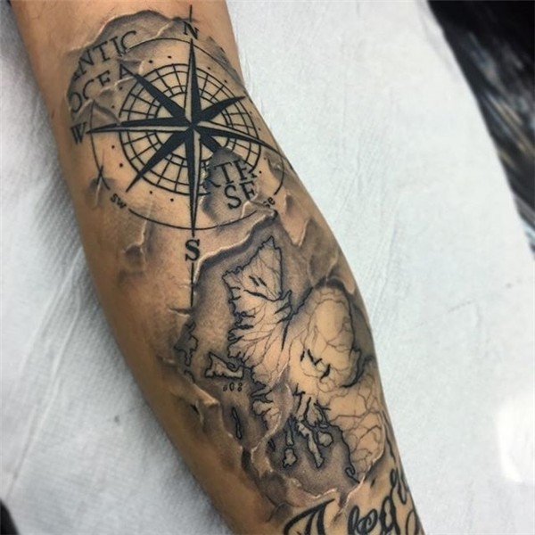 Compass Tattoo Symbolism & Meaning Gives True Direction - Ta