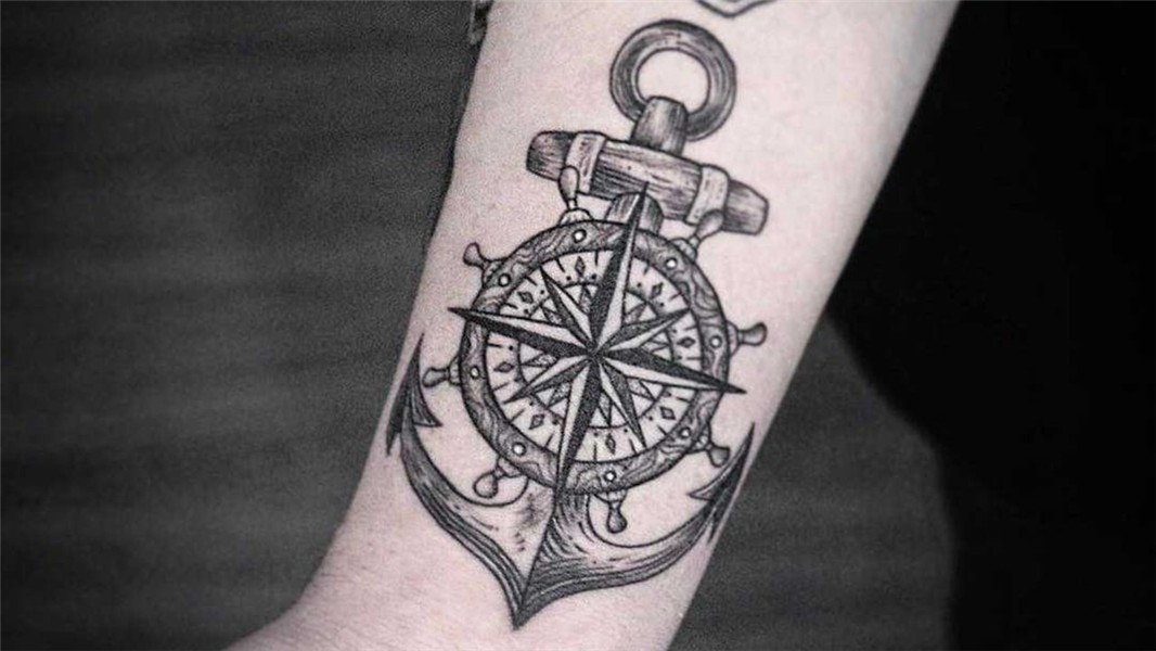 Compilation of compass tattoos: examples and ideas Tattooing