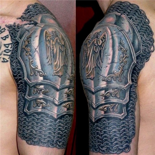 Confira tatuagem impressionante que parece uma peça de armad