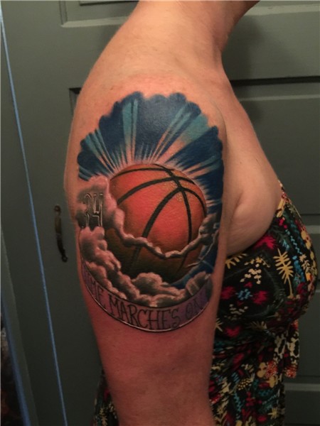 Cool Basketball Tattoos - Ideas For NBA Tattoos - Body Tatto