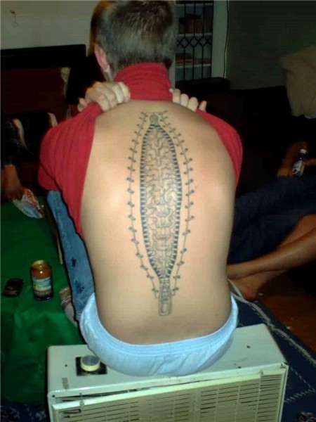 Cool Men Tattoos Gallery Spine tattoos, Spine tattoo for men