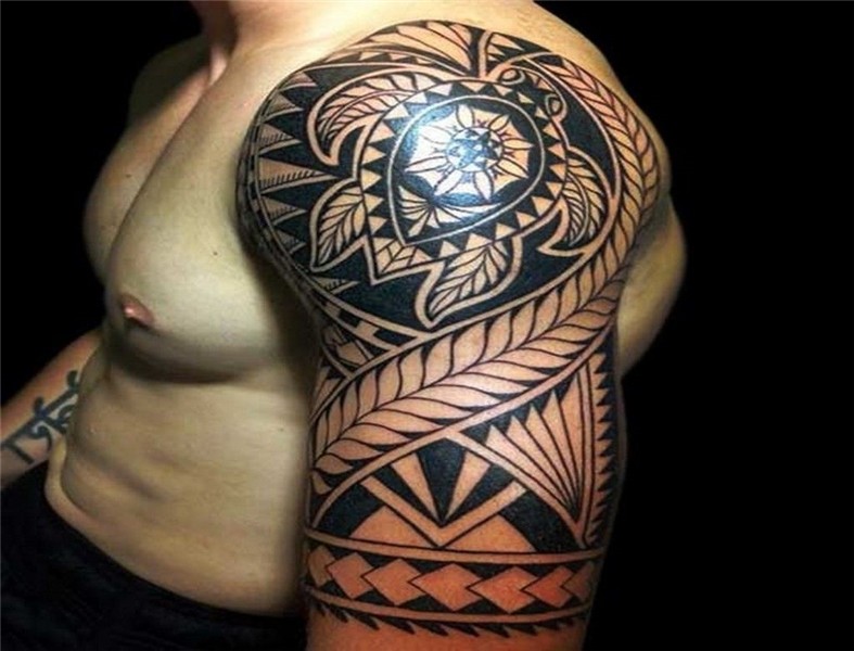 Cool Tattoo Design Ideas tribal half sleeve tattoo ideas Tri