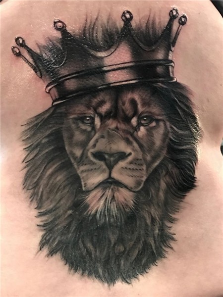 Cover up lion and crown by Lou Bragg #bragg #cover #crown #L