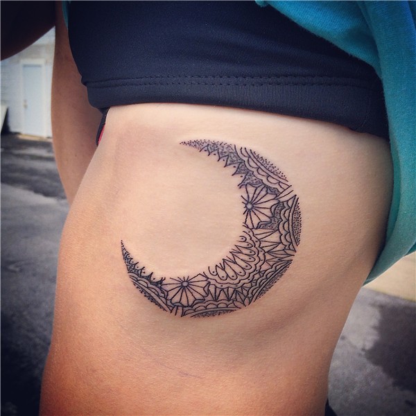 Crescent Moon Tattoo Back Of Arm * Arm Tattoo Sites