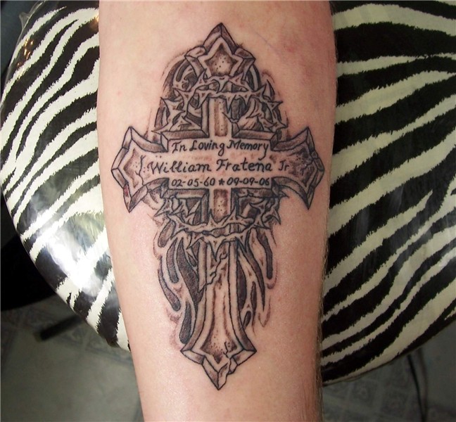 Cross And Thorns Tattoo Designs * Half Sleeve Tattoo Site