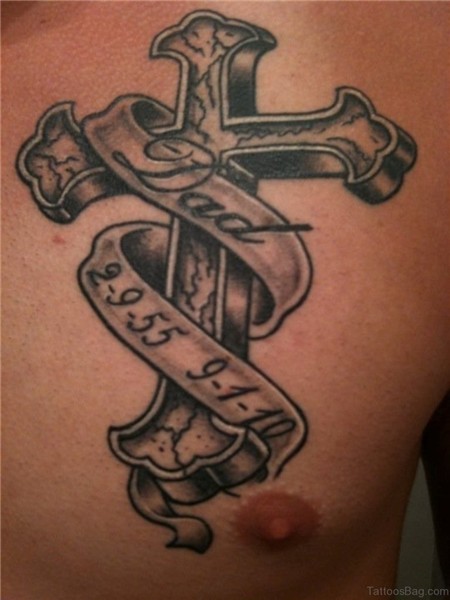 Cross Chest Tattoos Designs * Arm Tattoo Sites