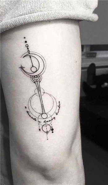 Cute Tattoo Ideas - Moon tattoo, tatuaje, tattoo supplies, t