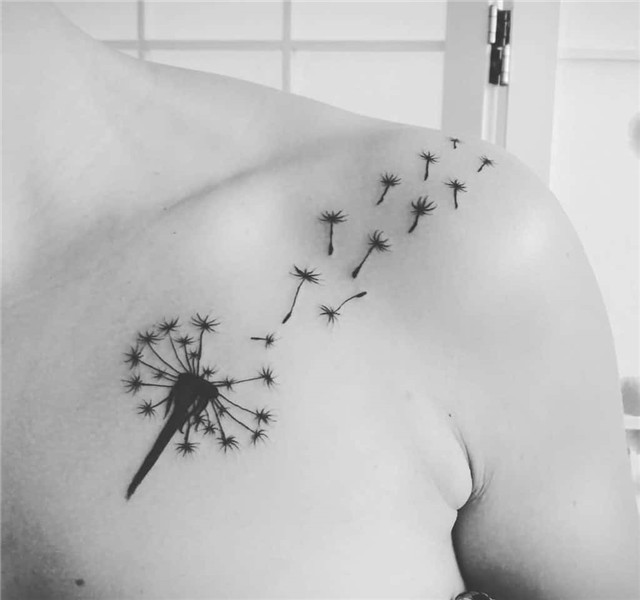Dandelion tattoo designs