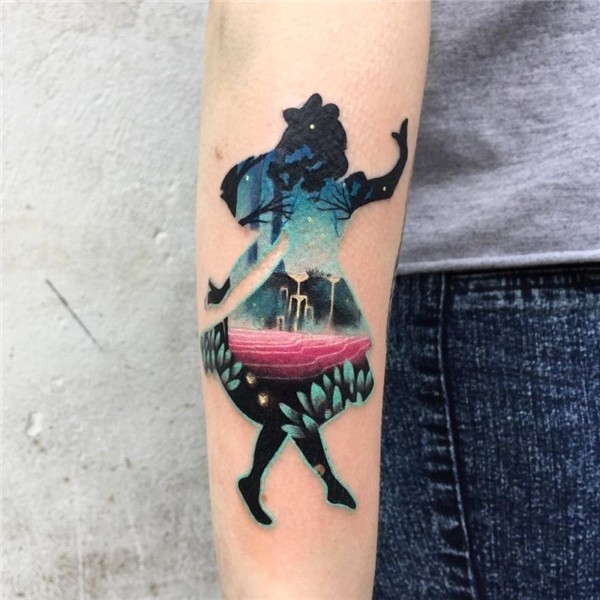 Daria Stahp Creates Vibrant Double-Exposure Tattoos - KickAs