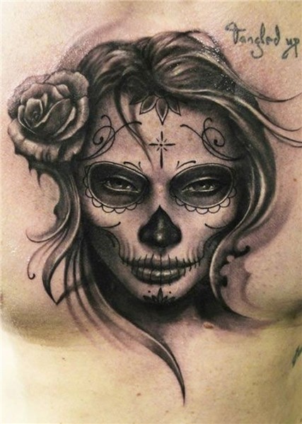 Day Of The Dead Chest Tattoos * Arm Tattoo Sites