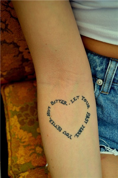 Definitely getting a heart quote tat on my back left shoulde