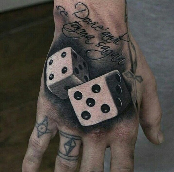 Dice #vegaswedding Dice tattoo, Hand tattoos, Tattoos for gu