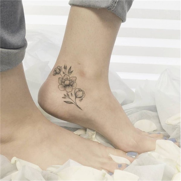 Discover Foot tattoos, Cute foot tattoos, Anklet tattoos