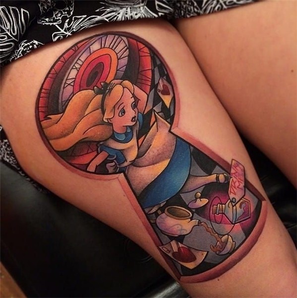 Disney's Alice Tattoos Because We Are All Mad Here Wonderlan